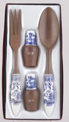 Salad Servers and Condiments c1990